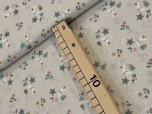 100% BAVLNA / MESIAČIK/ HVIEZDIČKY