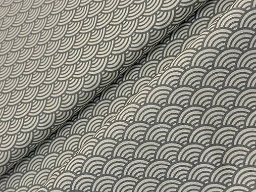 100% BAVLNA / SIVÉ KOPČEKY NA BIELEJ