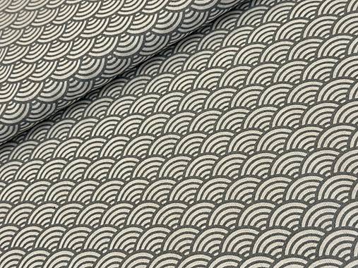 100% BAVLNA / SIVÉ KOPČEKY NA BIELEJ