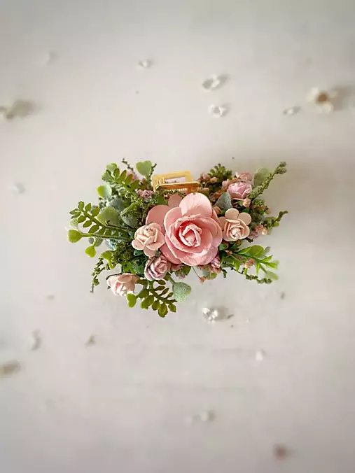 Štipec do vlasov "opantaná nehou"