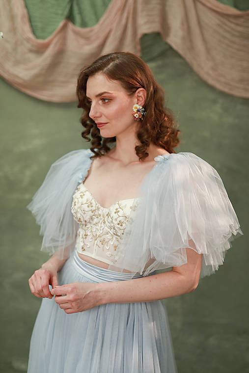 Kvetinové náušnice "prvý jarný pozdrav"