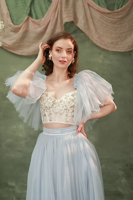 Kvetinové náušnice "prvý jarný pozdrav"