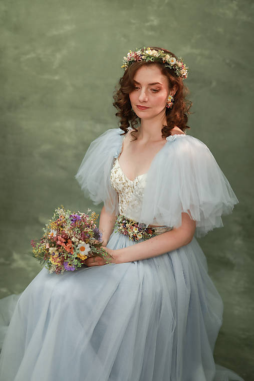 Svadobná kytica "prvý jarný pozdrav" - menšia