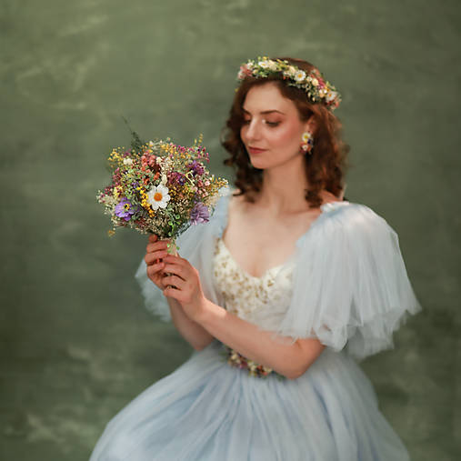 Svadobná kytica "prvý jarný pozdrav" - menšia