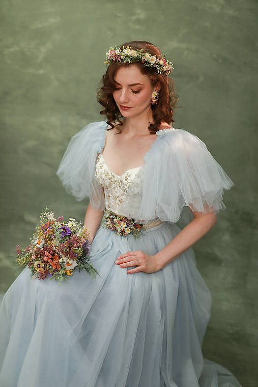 Svadobná kytica "prvý jarný pozdrav" - menšia