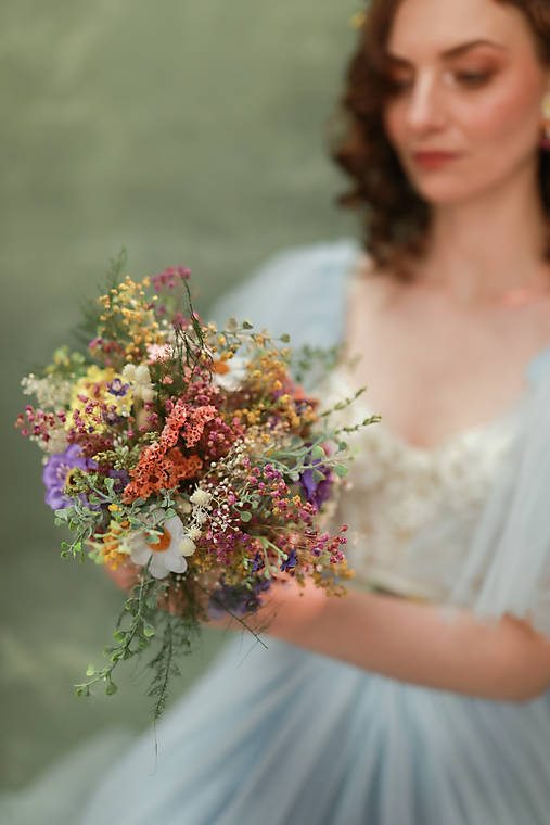 Svadobná kytica "prvý jarný pozdrav" - menšia