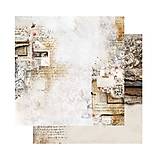 Papier - Scrapbook papiere 8x8 Art of Alchemy – In Silence – botanická vintage kolekcia - 18301177_