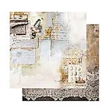 Papier - Scrapbook papiere 8x8 Art of Alchemy – In Silence – botanická vintage kolekcia - 18301180_
