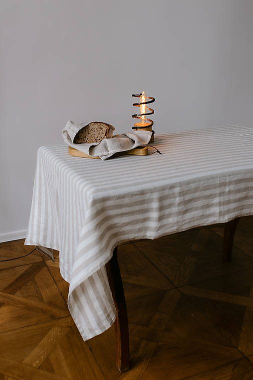 Úžitkový textil - Ľanový obrus - ,, Cottage" - 18301938_