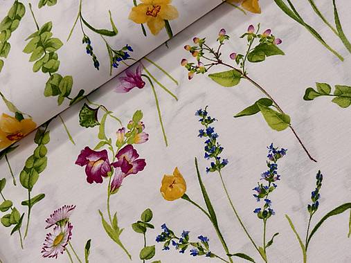 BAVLNA DEKOR/ LÚČNE KVETINY