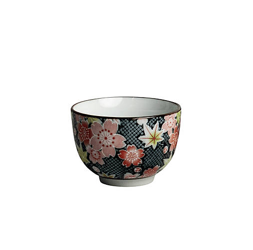 Japonská porcelánová súprava Modrá Sakura 0,6l
