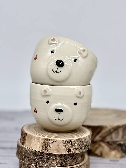 Medvedík - pohárik cappuccino (200ml, bez uška)