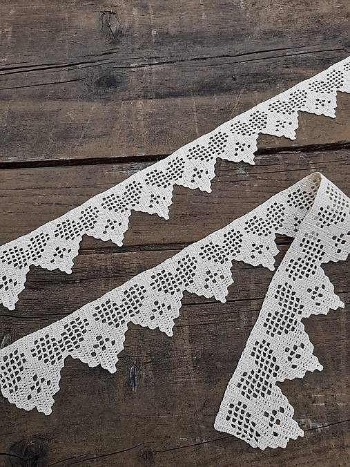Úžitkový textil - háčkovaná čipka - 18304950_