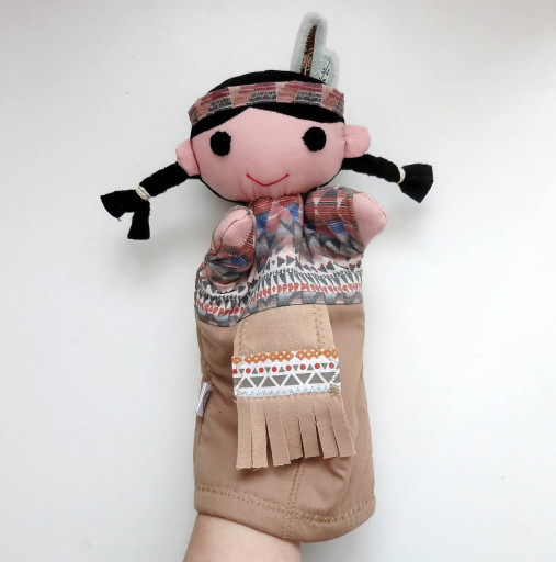 Maňuška indián/ indiánka (Indián Jasný Orol)