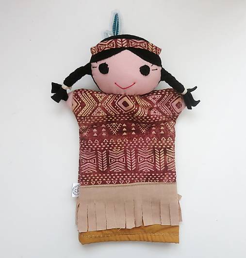 Maňuška indián/ indiánka (Indiánka Voňavé Ráno)