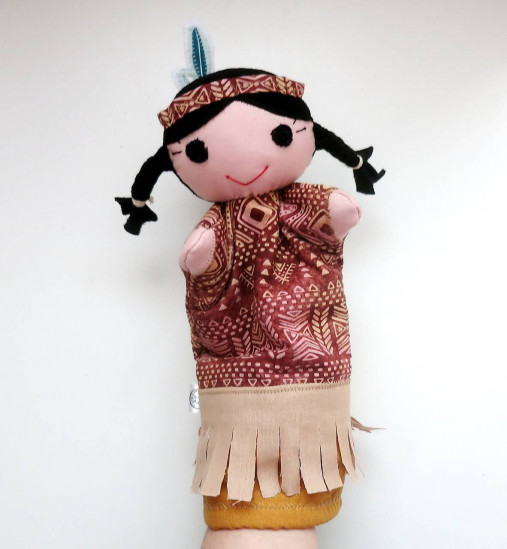 Maňuška indián/ indiánka (Indiánka Voňavé Ráno)