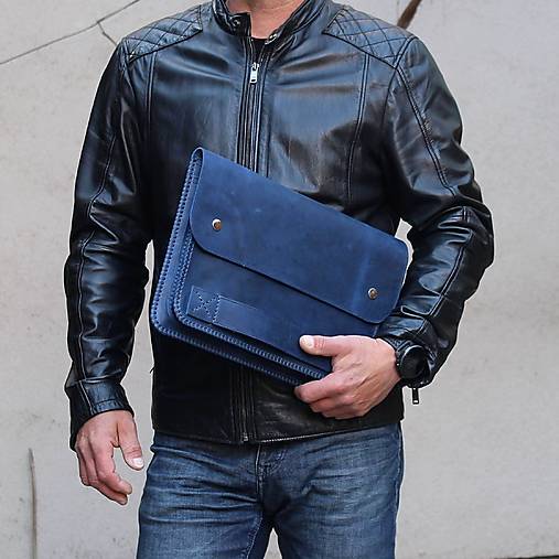 Na notebook - Kožené púzdro na MacBook&spol. - 18305288_