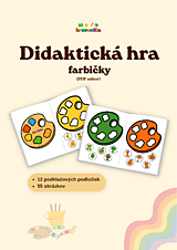 Hračky - Didaktická hra - farbičky (PDF súbor) - 18305720_