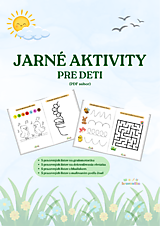 Hračky - Jarné aktivity pre deti - pracovné listy (PDF súbor) - 18305847_