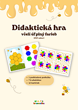 Hračky - Včelí úľ plný farieb - didaktická hra (PDF súbor) - 18306025_