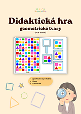 Hračky - Didaktická hra - geometrické tvary (PDF súbor) - 18306055_