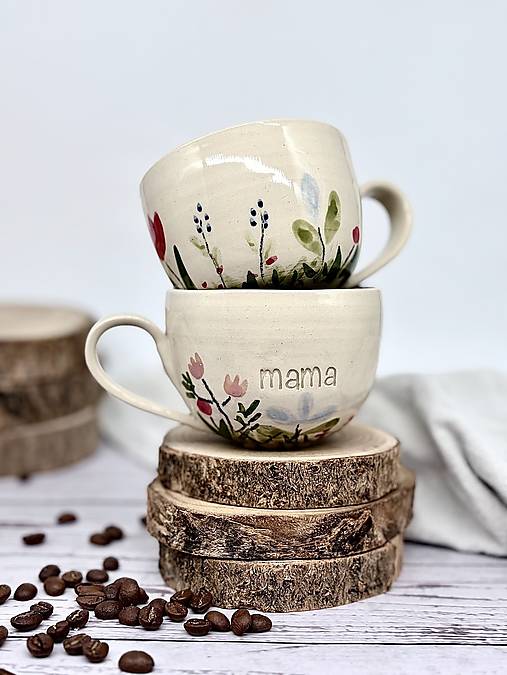 Lúka - šálka cappuccino mama (200ml, s uškom)