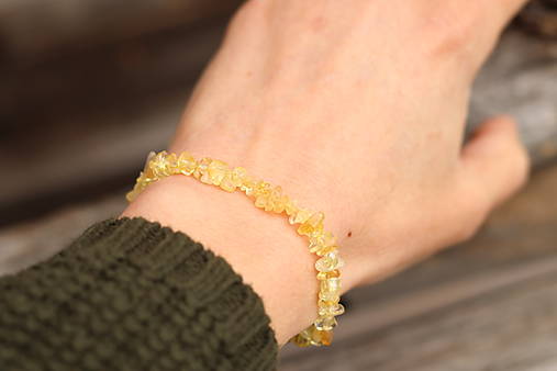 Náramok citrín