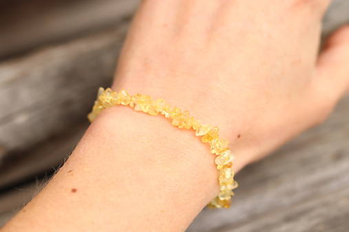 Náramok citrín