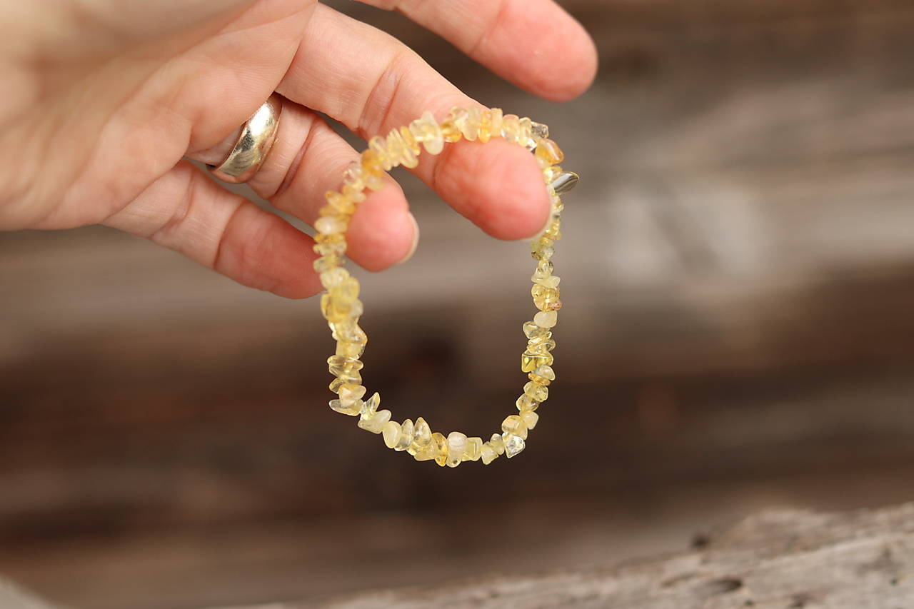 Náramok citrín