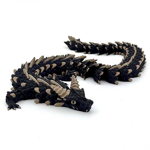 Magický flexi drak – pohyblivý 3D drak v živých farbách | antistresová hračka & darček