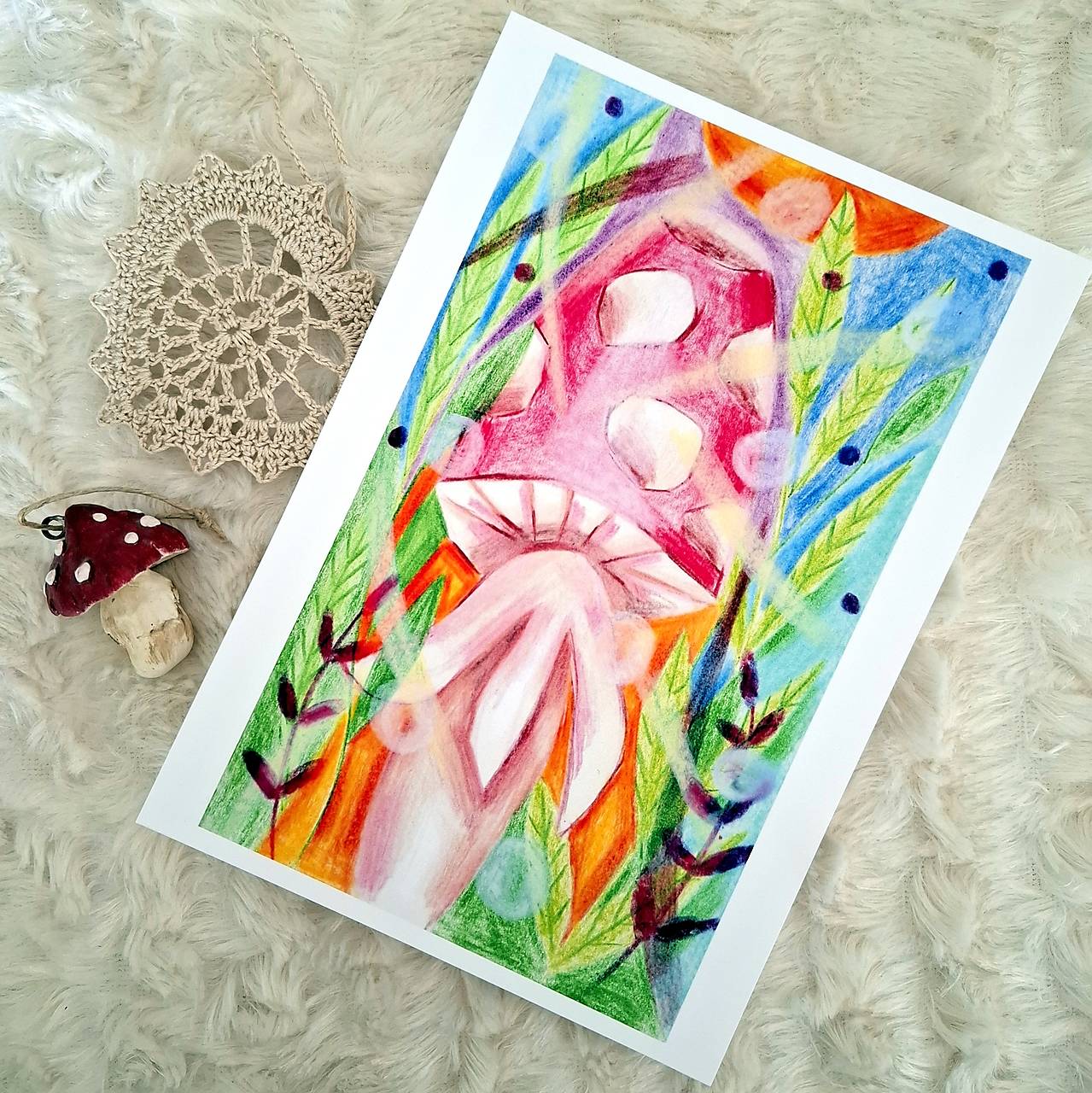 Kúzelná muchotrávka / print