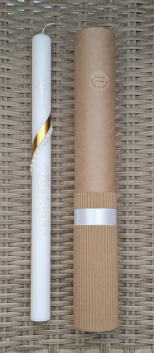 Sviečky - Sviečky na prvé sväté prijímanie  / krst  EXPRES36cm - 18313717_