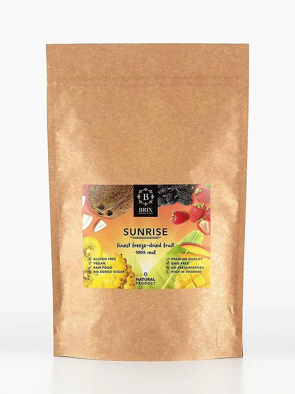 Sunrise – mix 6 druhov mrazom sušeného ovocia (140 g)