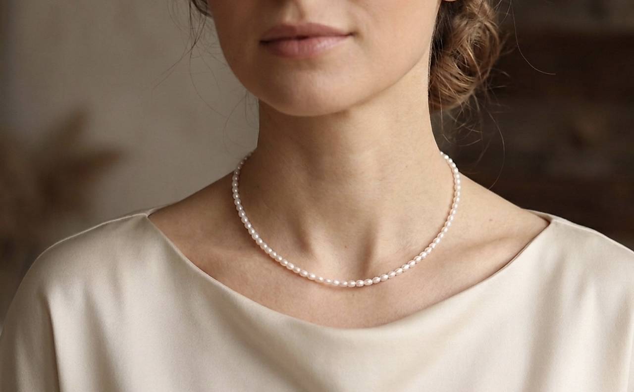 Perlový náhrdelník