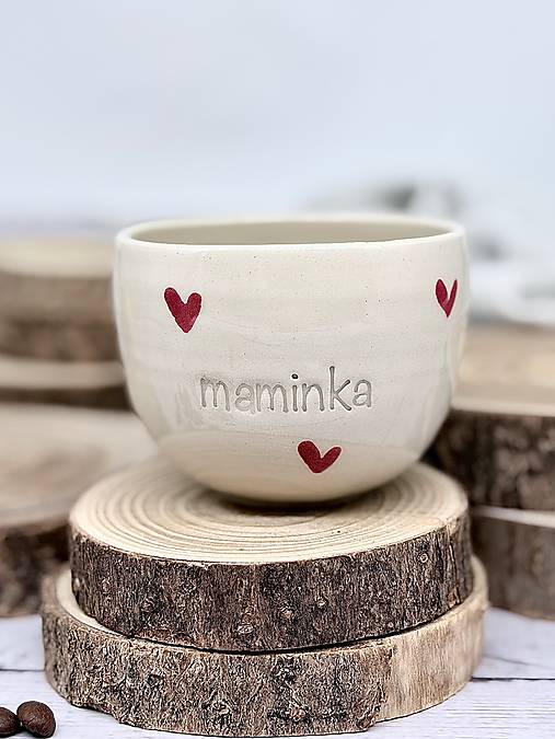 Love - pohárik cappuccino maminka (200ml, bez uška)