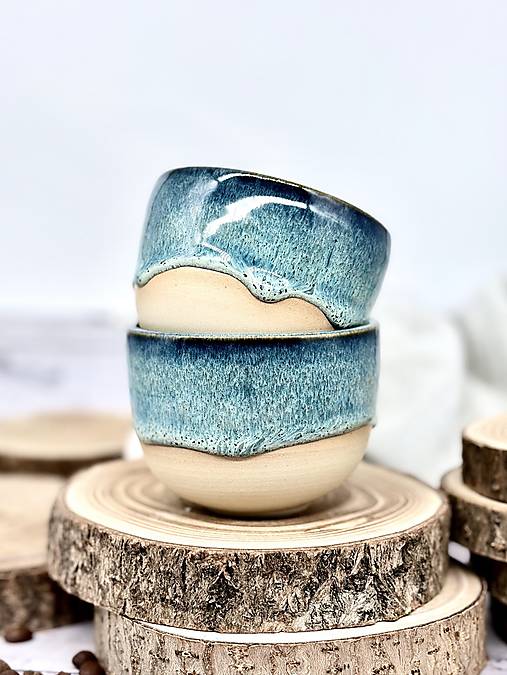 Ocean Drip - pohárik cappuccino (200ml, bez uška)