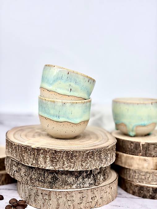 Emerald Breeze - pohárik espresso (100ml, bez uška)