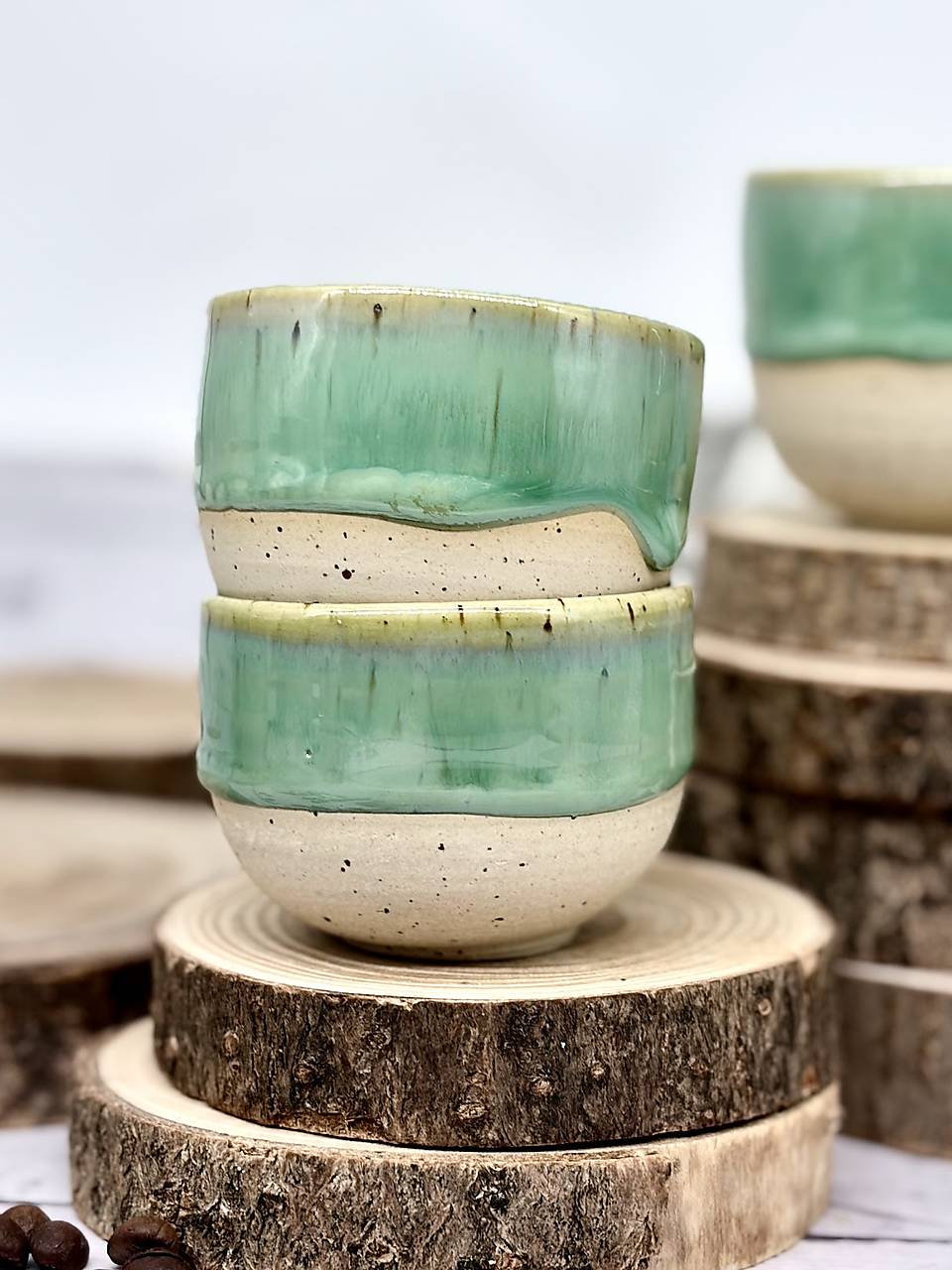 Emerald Dusk - lungo pohárik (150ml, bez uška)