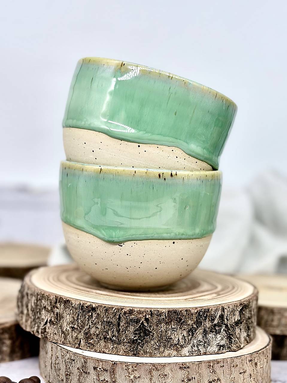 Emerald Dusk - latte pohárik (280ml, bez uška)