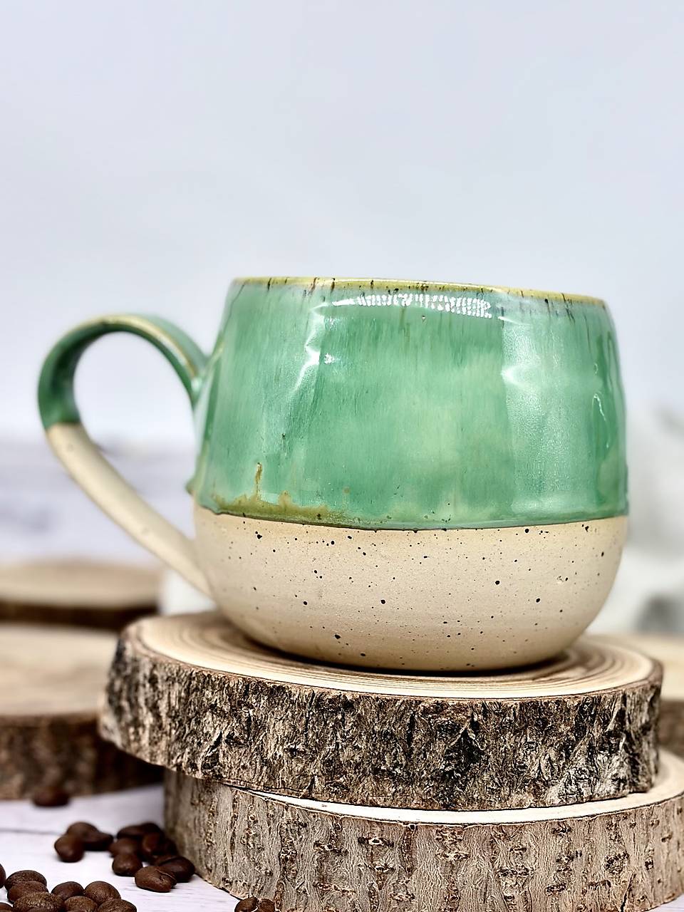 Emerald Dusk - šálka na veľký čaj  (500ml, s uškom)