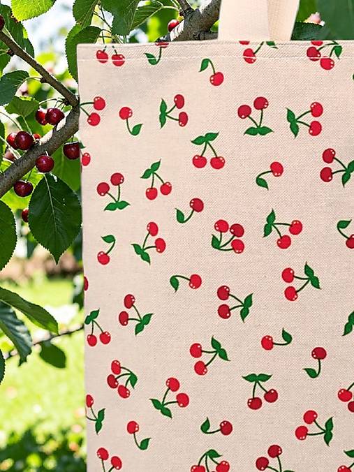 Taška nákupná Čerešne