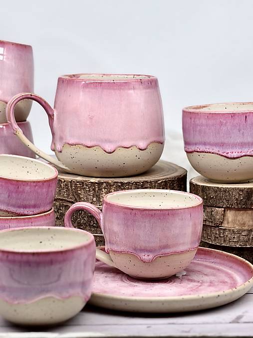 Magnólia - šálka cappuccino (200ml, s uškom)