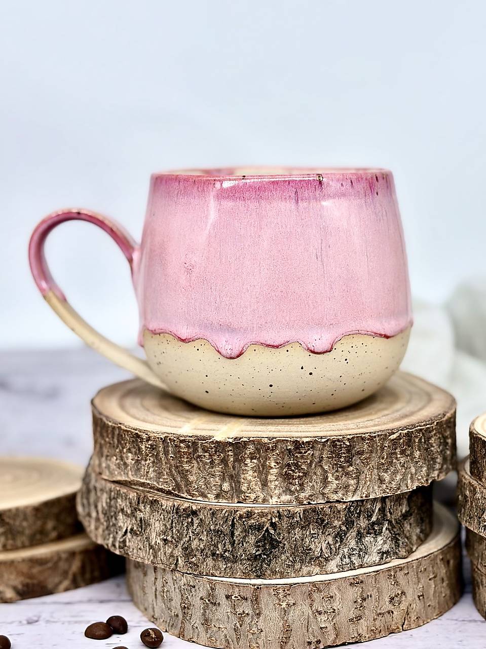 Magnólia - šálka na veľý čaj (450ml, s uškom)