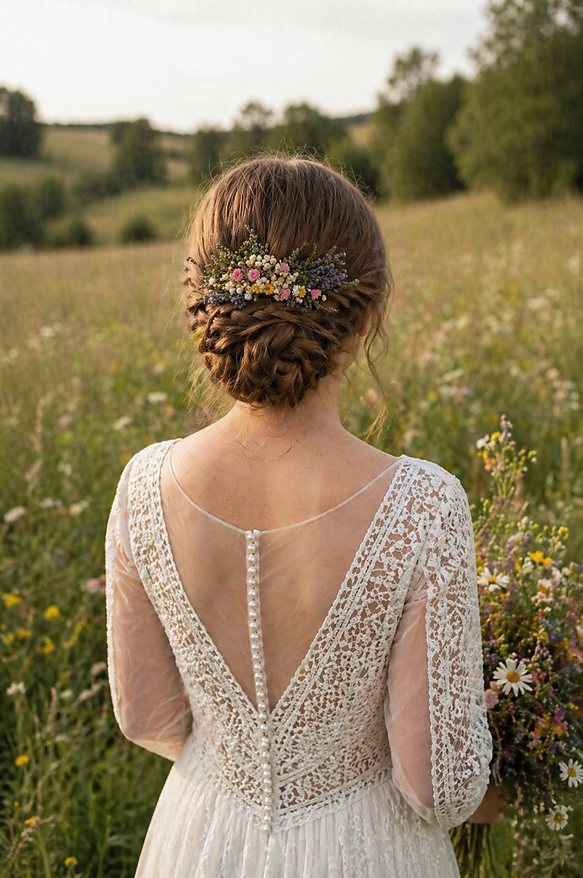 Kvetinový hrebienok "nežné prebudenie"