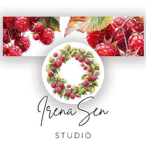 Grafika - Banner pre Sashe obchod – malinový dizajn - 18320913_