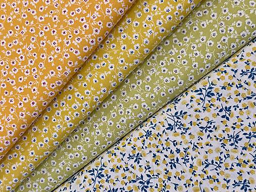 100% BAVLNA / MINI KVETINKY