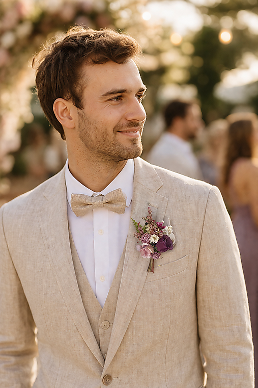 Kvetinové pierka svedka "tiché večery"