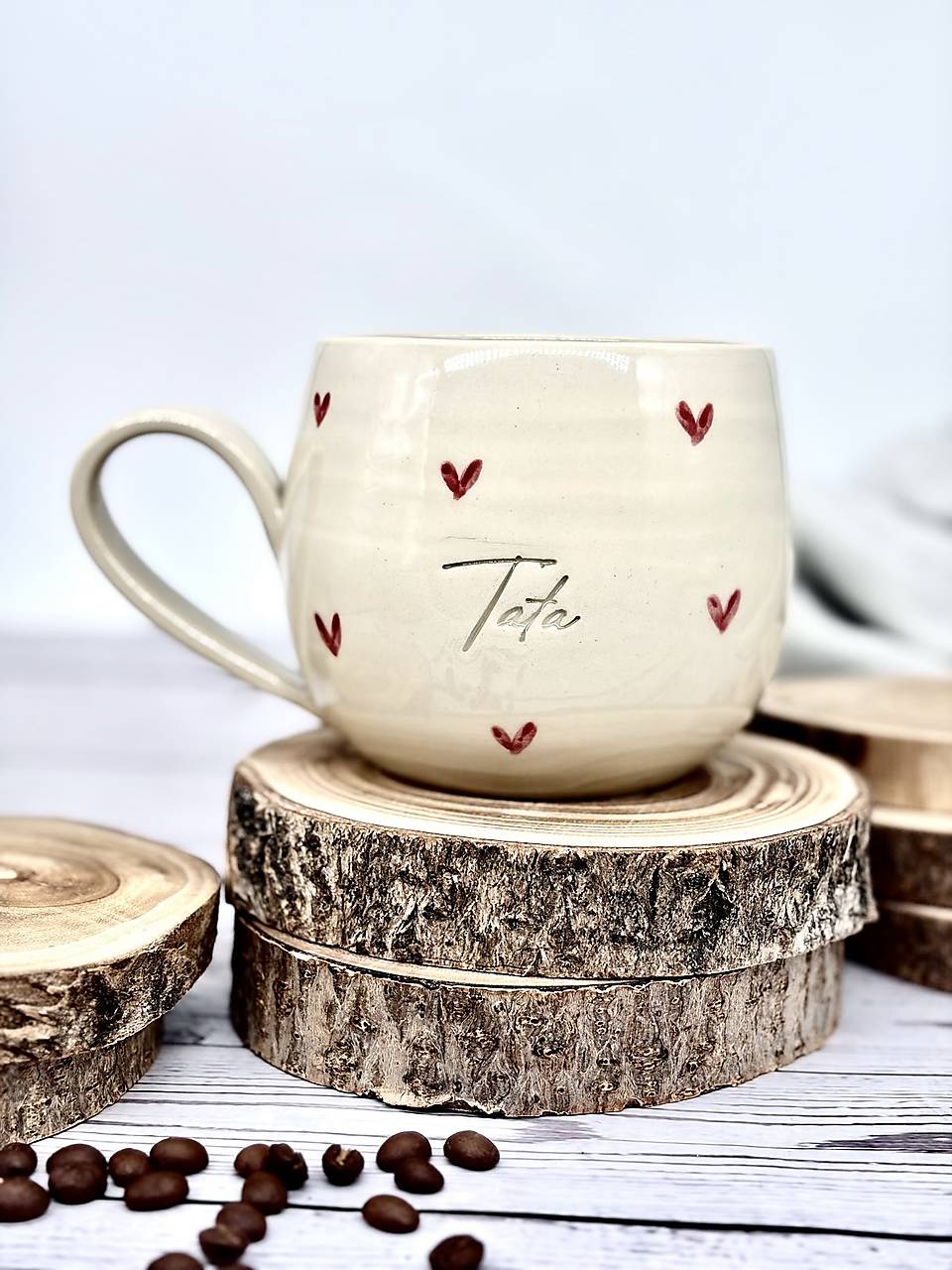 Love - veľká šálka na čaj tata limited (600ml, s uškom) ZĽAVA