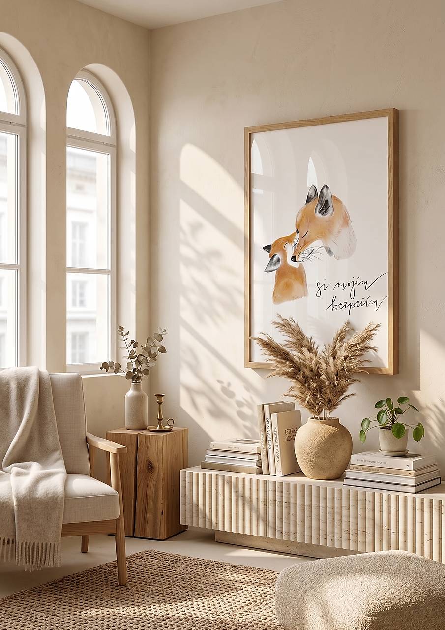 SI MOJÍM BEZPEČÍM - art print