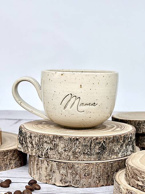 Simple - šálka latte mama limited (280ml, s uškom)